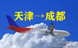 天津濱海到成都雙流機場空運