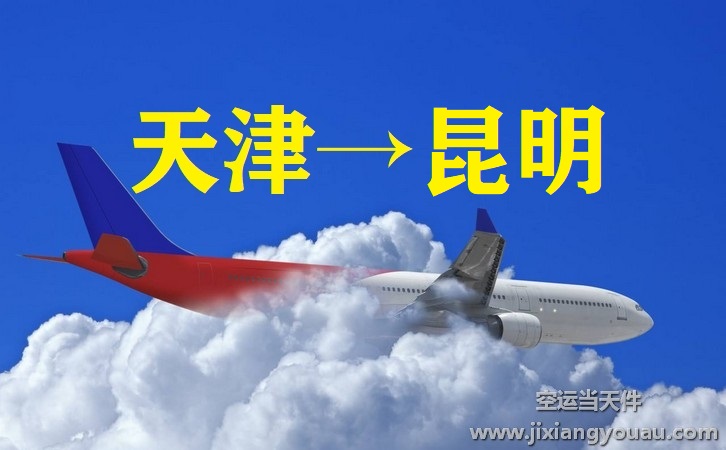 天津?yàn)I海到昆明長(zhǎng)水機(jī)場(chǎng)空運(yùn)